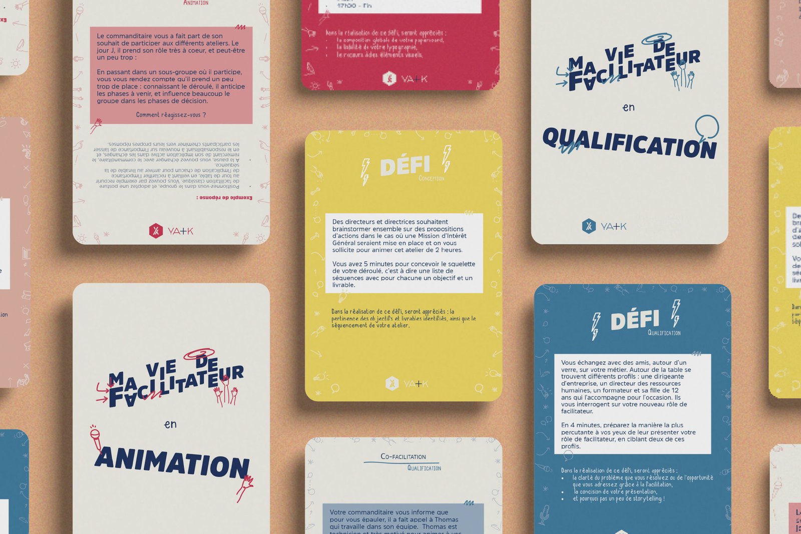 jeu ma vie de facilitateur YA+K formation facilitation