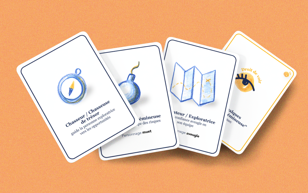 Boussole collective est un atelier-diagnostic ludique de 2h pour faire émerger un premier état des lieux de votre dynamique collective. Destiné aux managers et responsables d'équipe, cet atelier met vos pratiques collectives à l'épreuve pour en identifier les leviers concrets et booster votre performance collective.